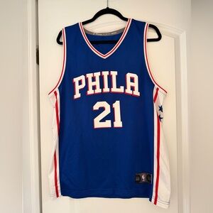 Men’s Philadelphia Basketball Embid 21 Jersey